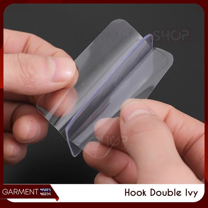 

[Produk Baru Berkualitas Garansi] Double Tape Nano Ivy Grip Isolasi Tempel Dinding Kuat Kotak Serbaguna - Transparan Paling Laris