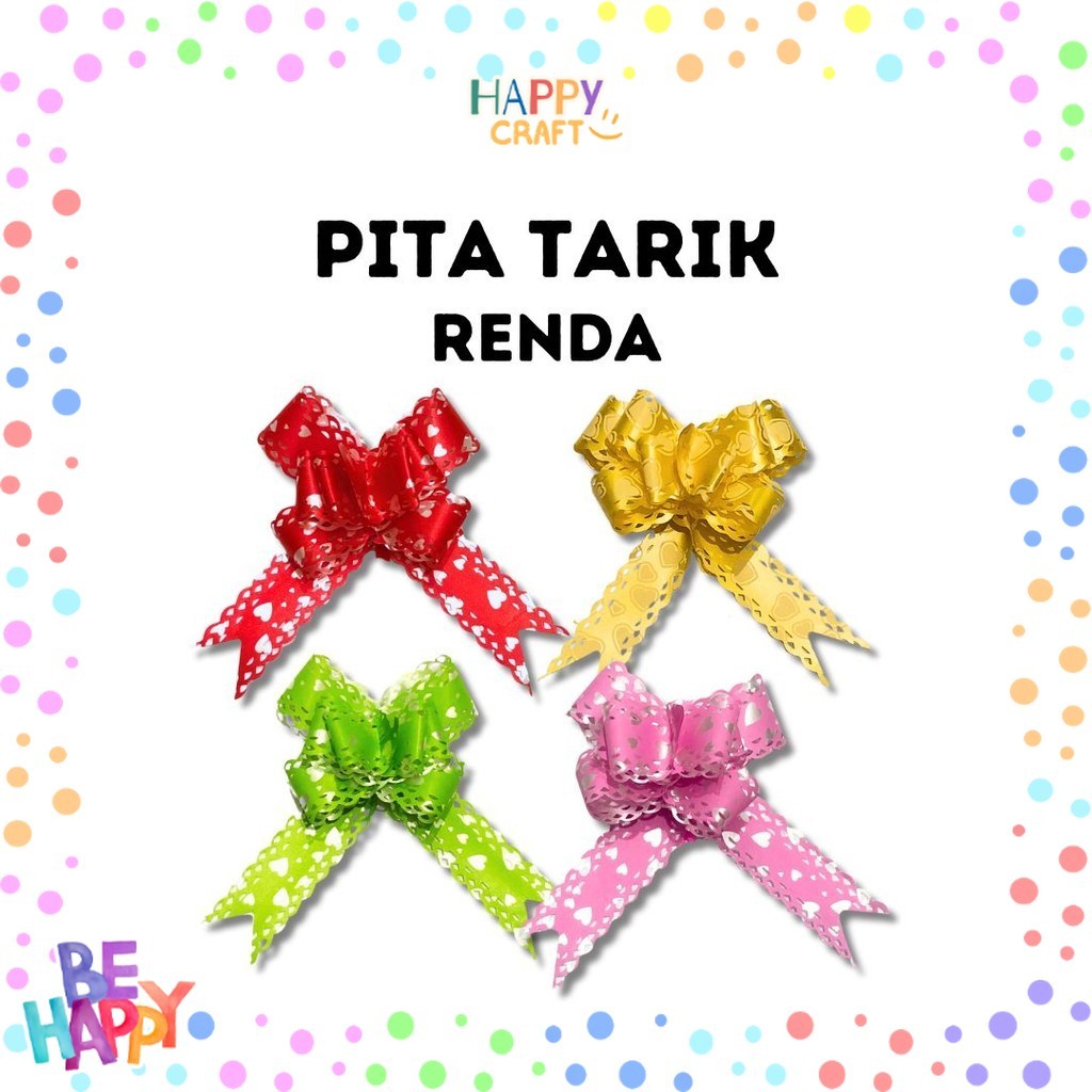 

Pita TARIK RENDA Serut Parcel Kado Souvenir