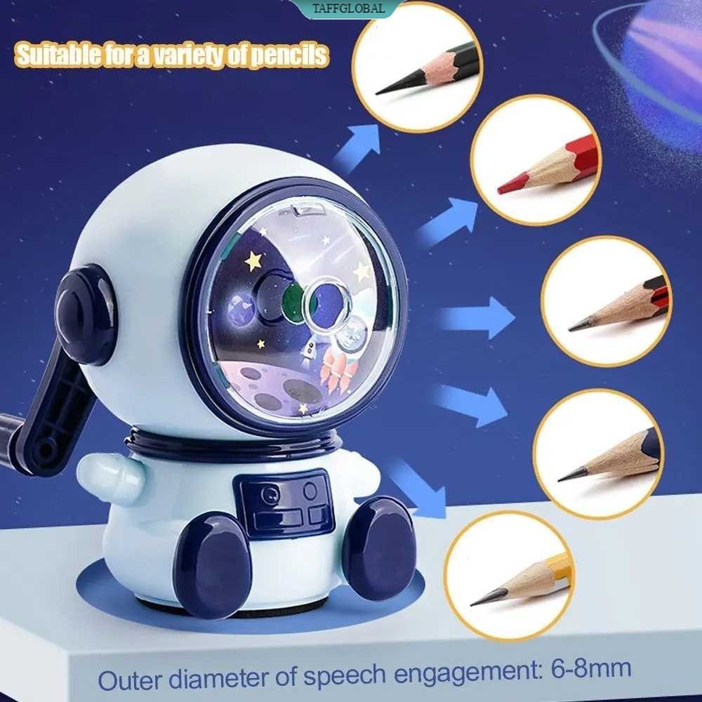 

Rautan Pensil Manual Pencil Sharpener Mini Astronaut - 18117