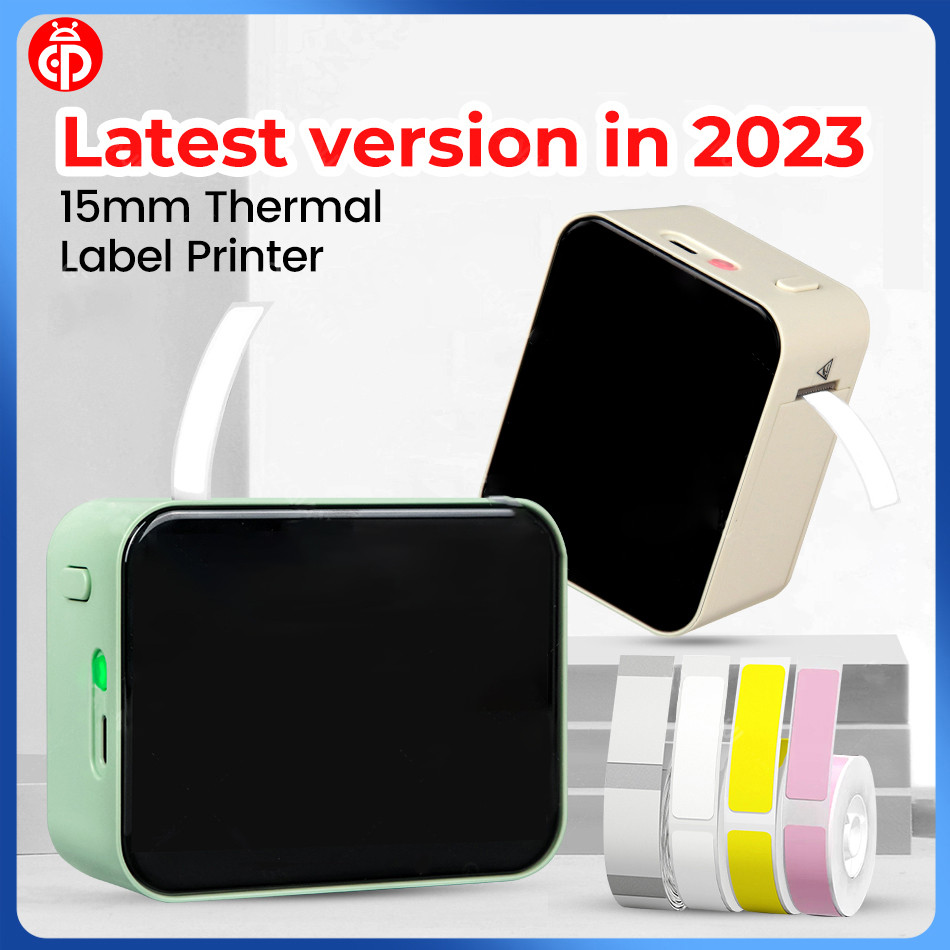 

Marklife P15 Portable Mini Printer Wireless Bluetooth Label Maker Similar As D11 D110 D101 Labeling Sticker Machine Home/Office