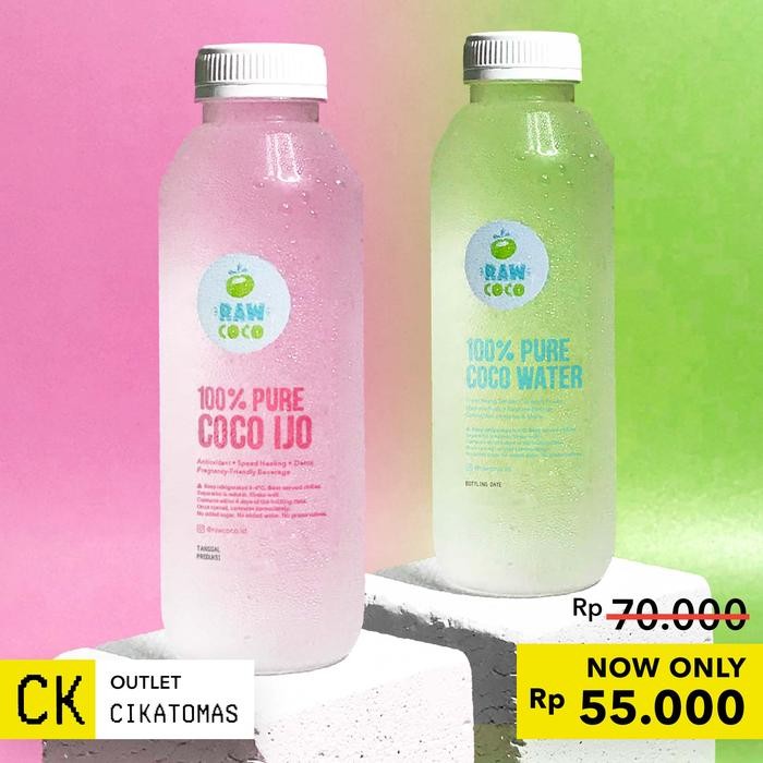 

RAW Coco - Coco Combo C - Coco Water 500mL + Coco Ijo 500mL