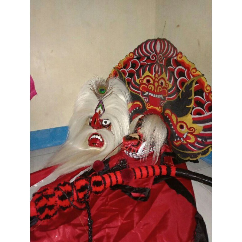 ___(( Barongan devil barongan kayu asli barongan anak barongan murah barongan thik barongan uk 14 ba