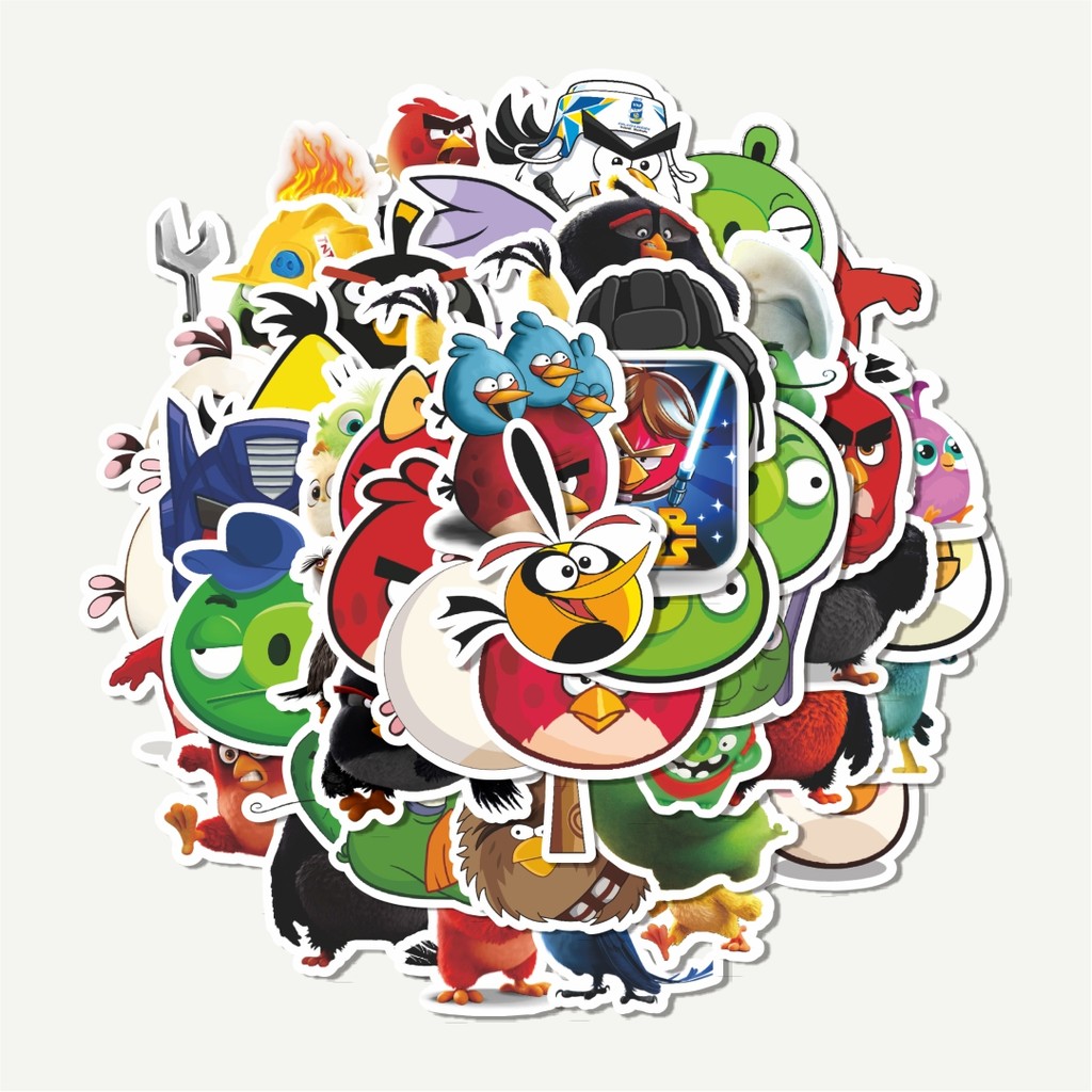

Sticker Pack Stiker Game Series Angry Birds Mobile Character Mix 4 | Sticker TUMBLR | Stiker LAPTOP KOPER HELM