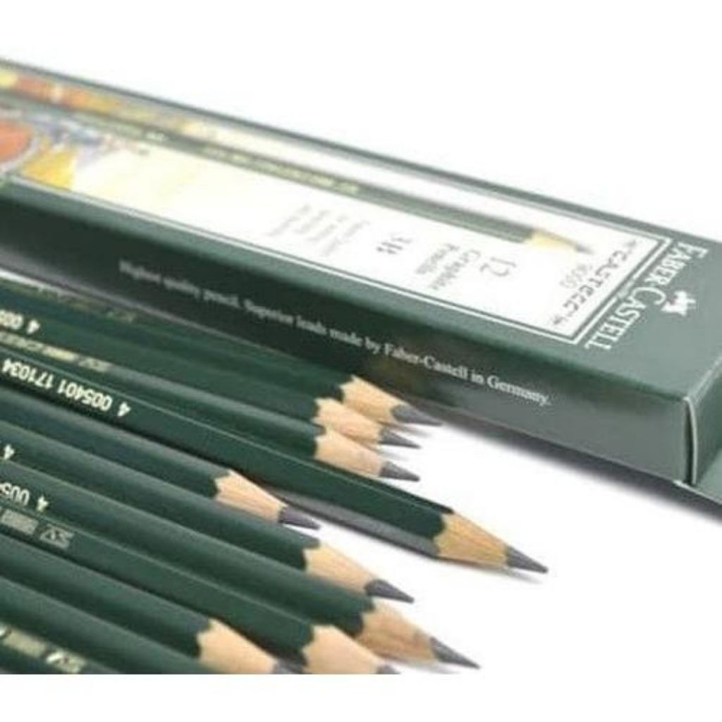 

TERMURAH PENSIL FABER CASTELL 2B HITAM (12 PCS/PACK)