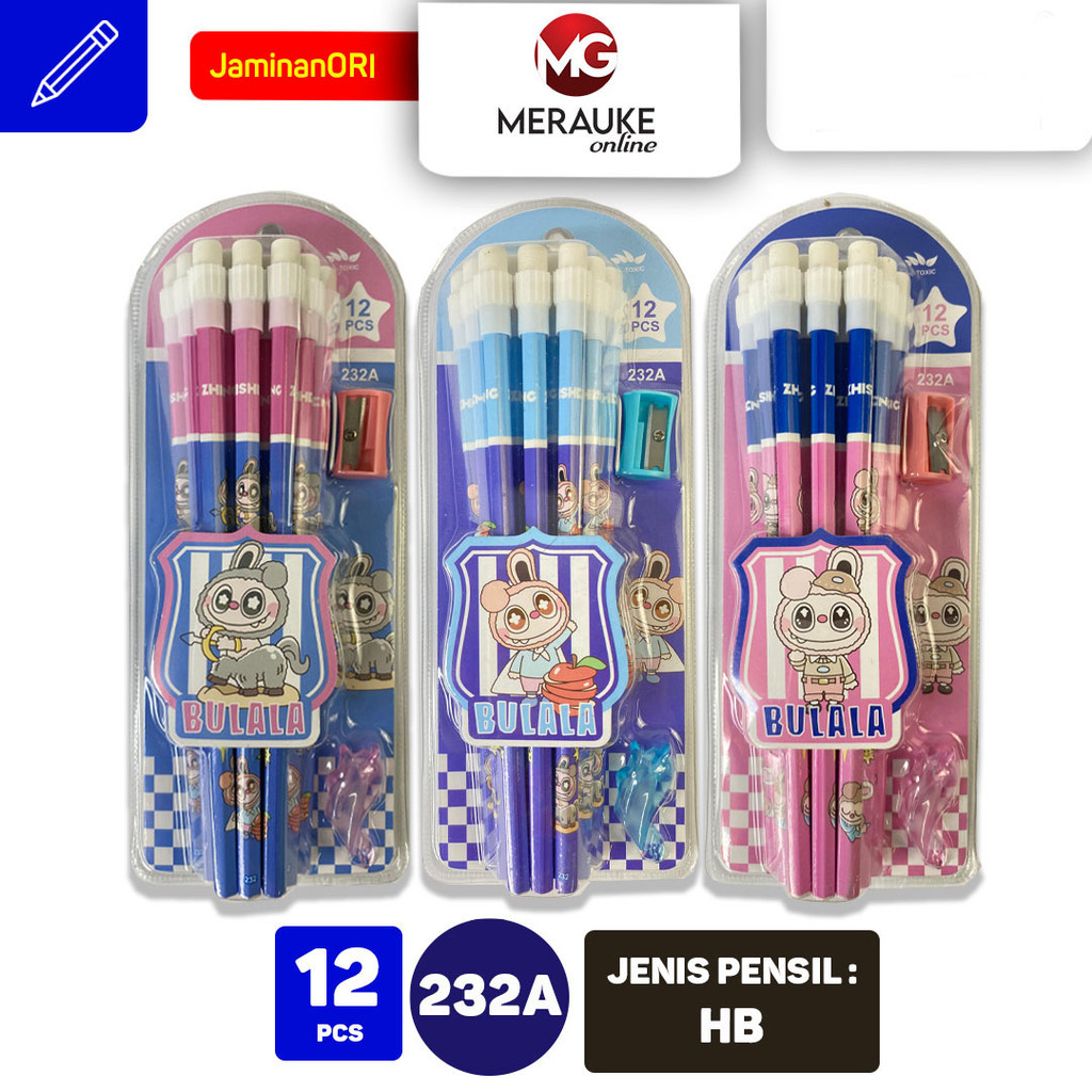 

Pensil SET HB dan Serutan ZAIXIN 232A