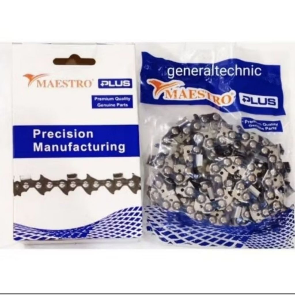 TEAMOR Rantai 38 T Blok Maestro Sparepart Mesin Senso Gergaji