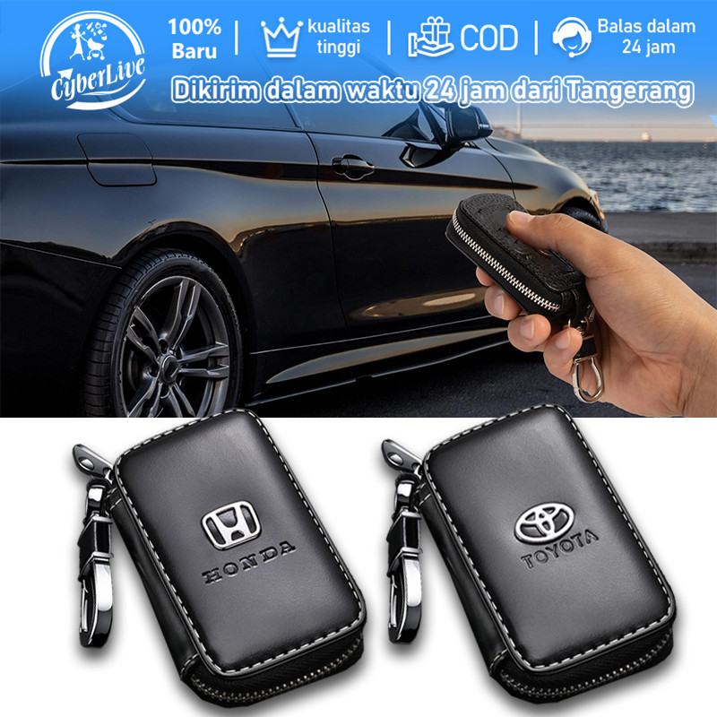 Cover Kunci Mobil Kulit Sarung Kunci Mobil Dompet Kunci Mobil