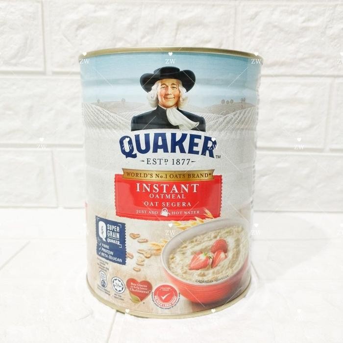 

Quaker Instant Oatmeal Oat Kaleng Tin Can 800g Malaysia Exp - 800gr Plastik