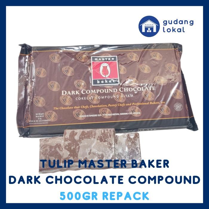 

TULIP MASTER BAKER DARK CHOCOLATE COMPOUND 500GR REPACK