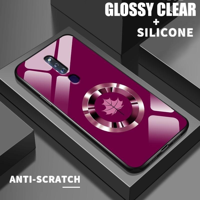 Softcase Glossy Clear Case For OPPO F11 F5 F5 Youth F7 F9 F9 Pro F11 Pro F15 F17 Pro F19 Pro F19 F19