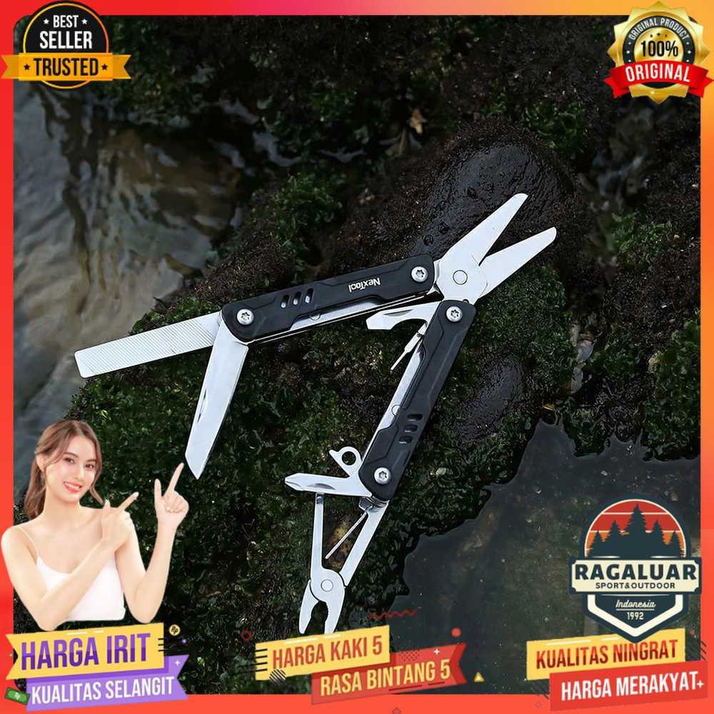 

NexTool Gunting Lipat Multifungsi Swiss Army Multitools EDC - NE20237