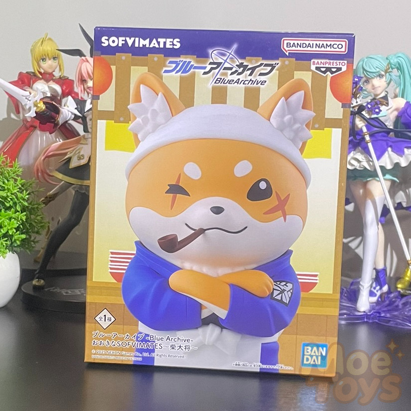 BANPRESTO SOFVIMATES Figure - Master Shiba / Shiba Taishou - Blue Archive