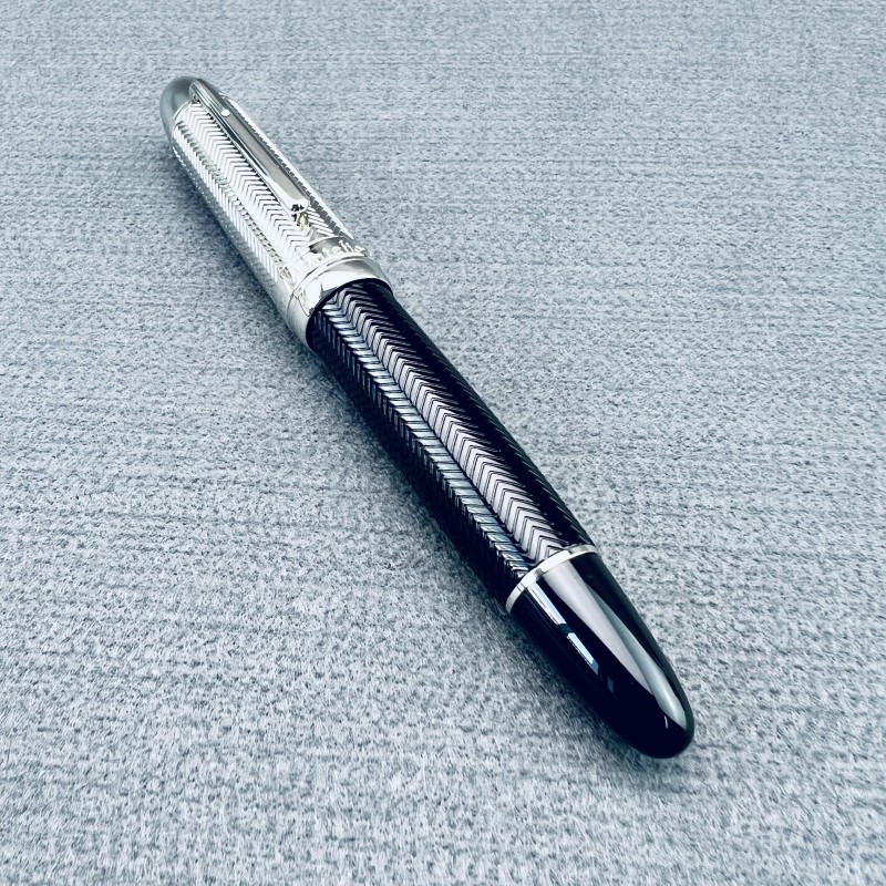 

Montefiore Full Metal rollerball pen with Schmidt 888F Refill high quality Classic German 149 Design fountain Pen Writing Gift