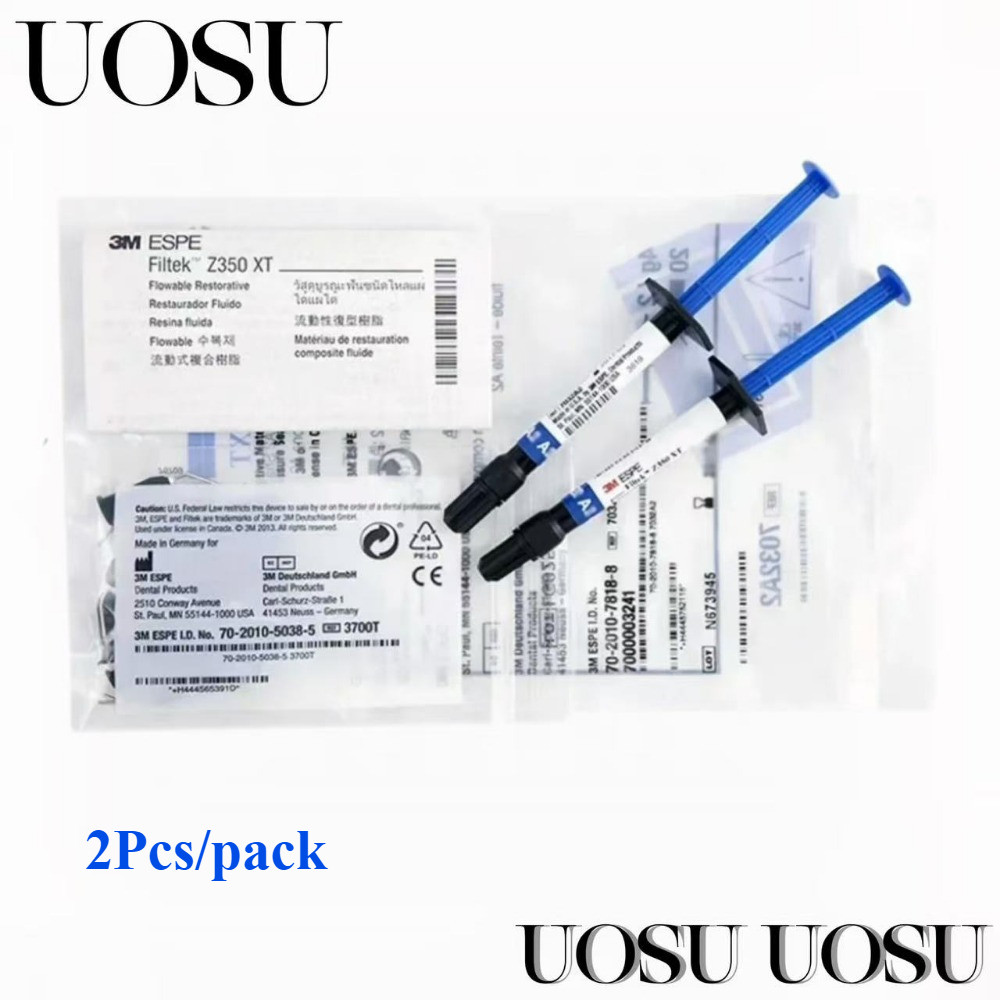 3M ESPE Z350XT Flowable Restorative 2Pcs/pack Dental Universal Composite Resin Light Cure Filling Ma