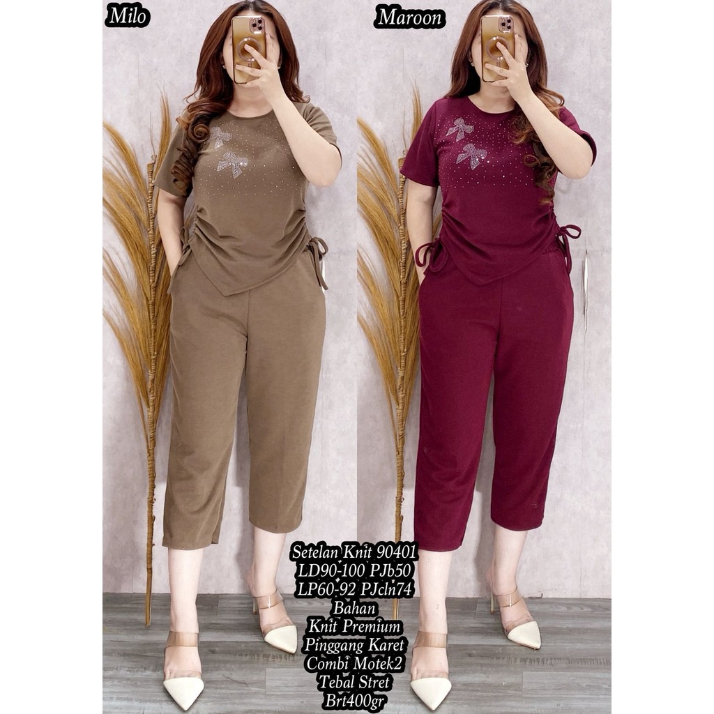 SETELAN KNIT 90401 400GRAM#BESTSELER