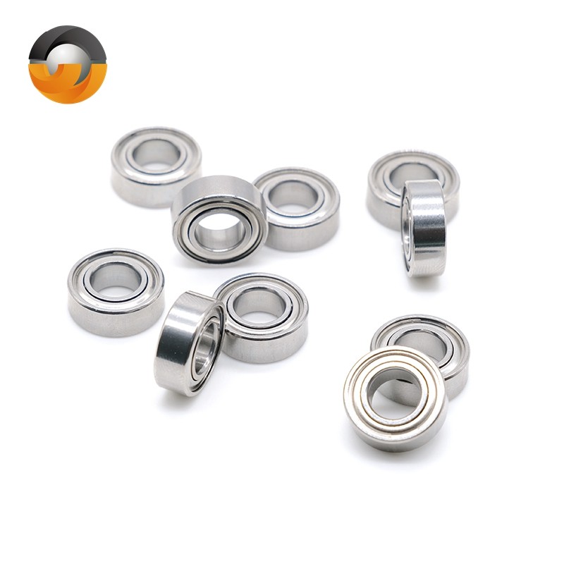 10PCS S687ZZ 7x14x5 mm Bearing ABEC-7  Miniature SUS440 Stainless Steel S687Z Ball Bearings