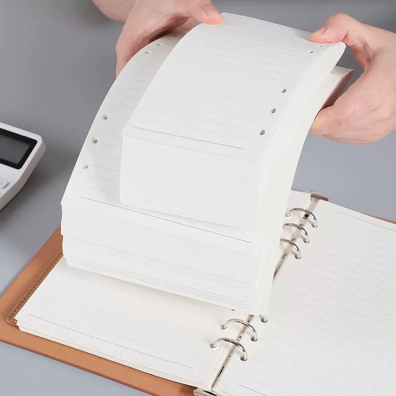 

A5 A6 Loose Leaf Notebook Refill Binder 45sheets Inside Paper Journal Planner Inner Page Weekly Monthly To Do List Notepad