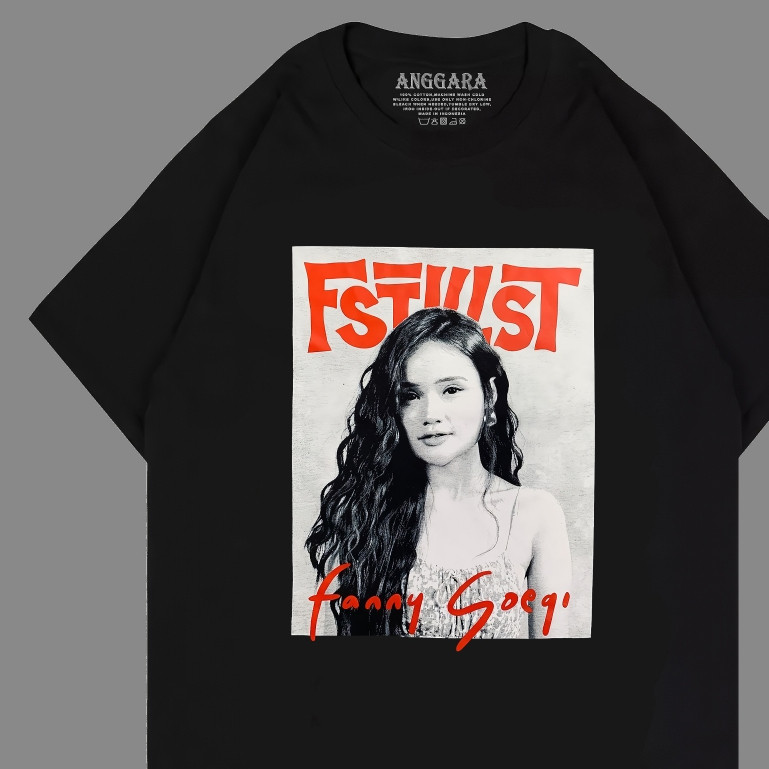 KAOS FANNY SOEGI ENAM MASA FSTVLST / KAOS BAND / KAOS MUSIK DISTRO PRIA WANITA TERLARIS