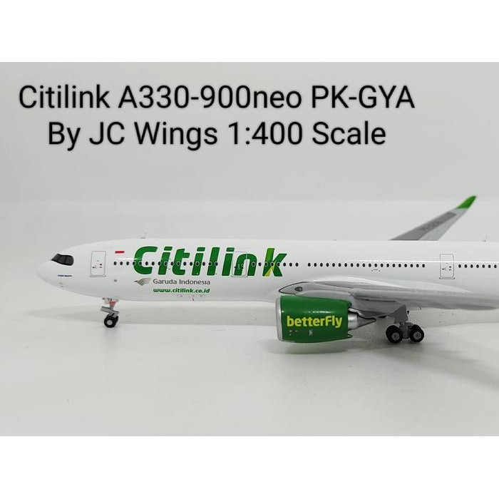 MS99.. Citilink A330-900neo PK-GYA By JC Wings 1:400 Scale