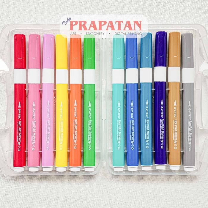 

V-TEC Face Paint Marker FPM0367B | Body Face Paint | Cat Wajah