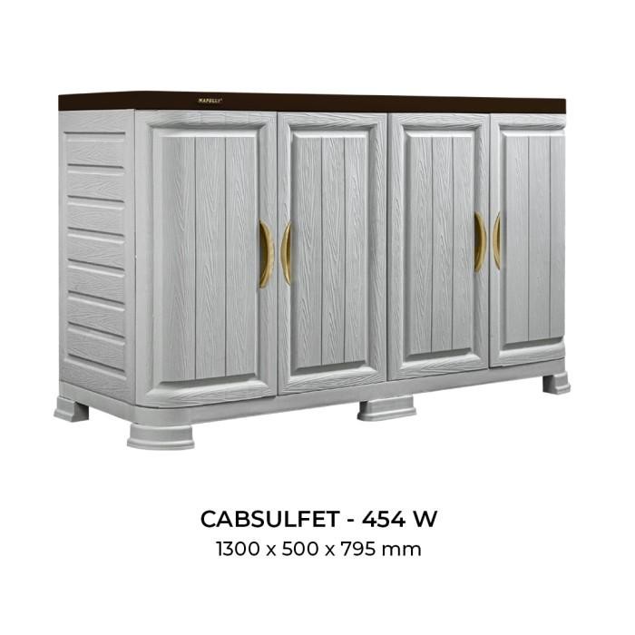 Napolly Lemari Buffet 454 Wood  Plastik Furniture