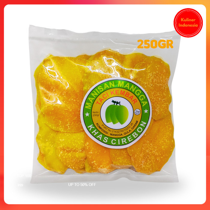 

Manisan Buah Mangga Segar Frozen Asli Khas Indramayu 1kg/300gr