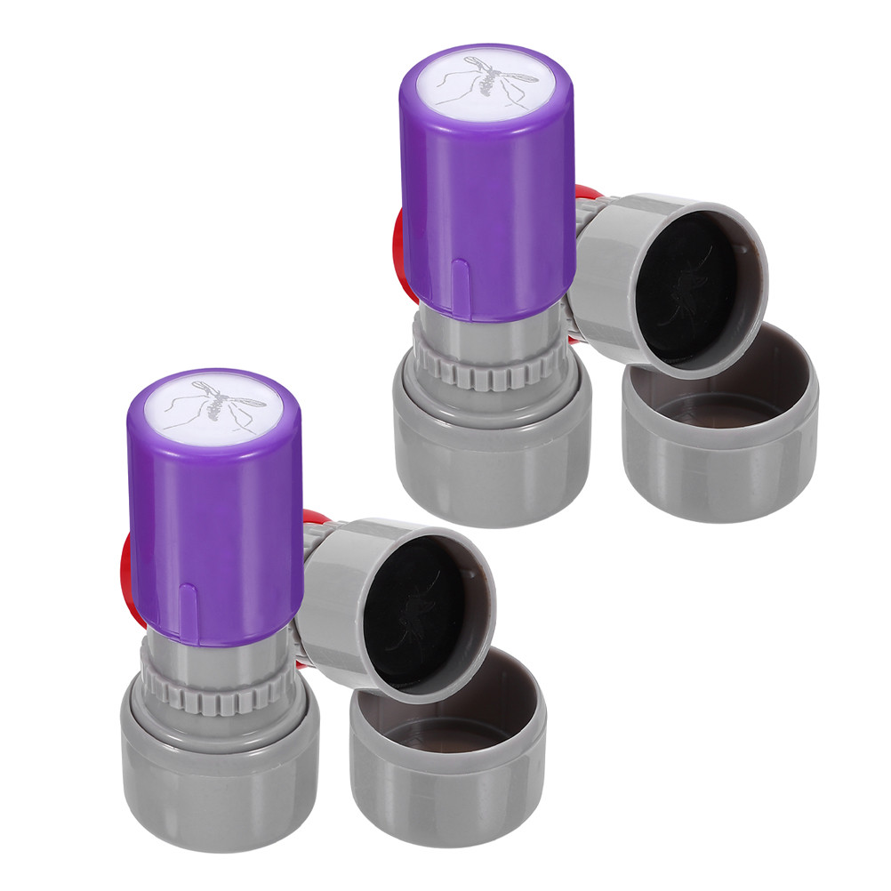 

4 Pcs Mosquito Seal Halloween Stamps Map Making Kit Mini Cartoon Book Interesting Prank Prop Kids Abs Toy Funny Child