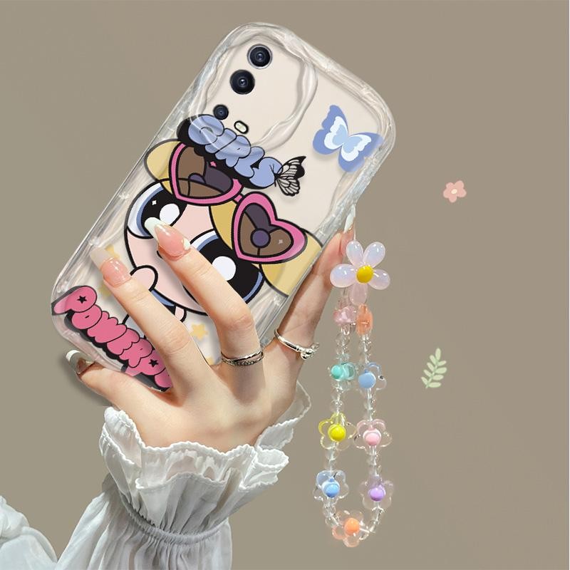 Compatible For OPPO A54 A55 4G Tahan banting Softcase Kasus handphone CPH2325 Phone case Karakter ka