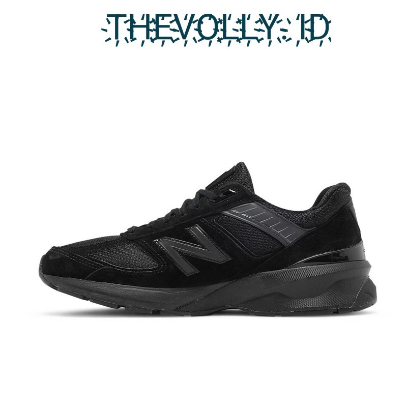 Sepatu NB New Balance 990 V5 M990BB5 Black BNIB Original / Sneakers Pria