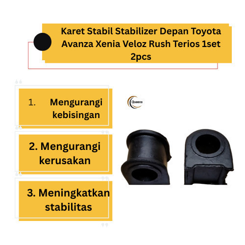 Karet Stabil Stabilizer Roti Depan PANTHER TBR-541 PANTHER TOURING