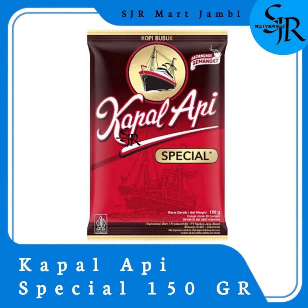 

[Kopi] Kapal Api Special - Kopi Hitam Bubuk 150gr