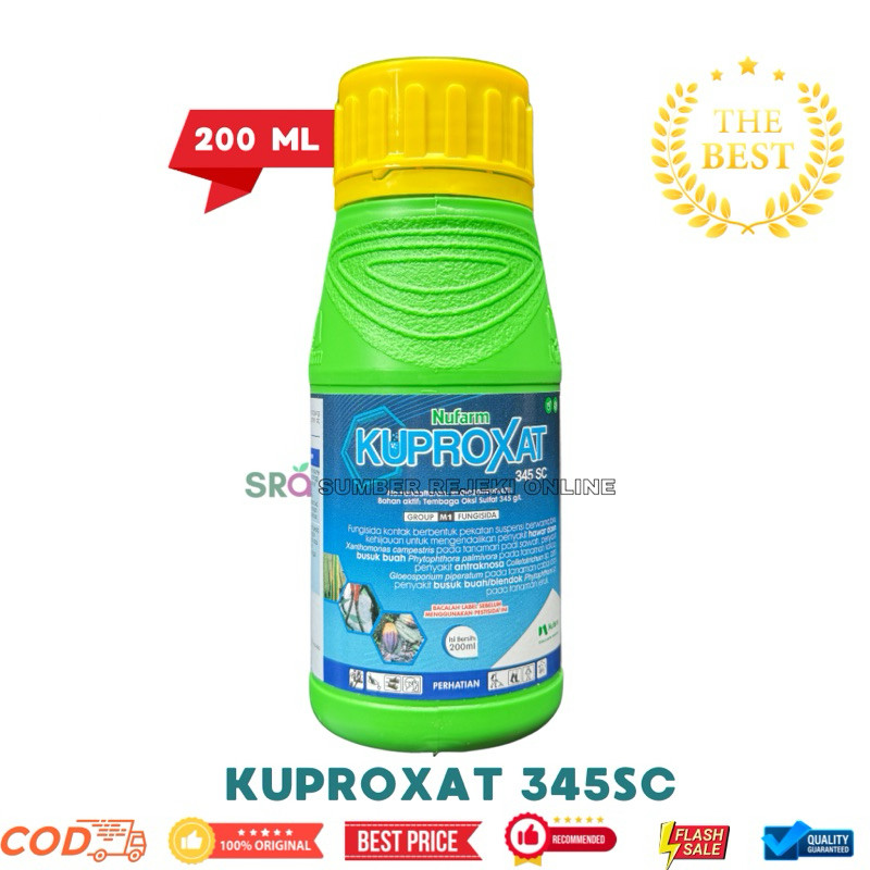 KUPROXAT 345 SC 200 ML FUNGISIDA BAKTERISIDA
