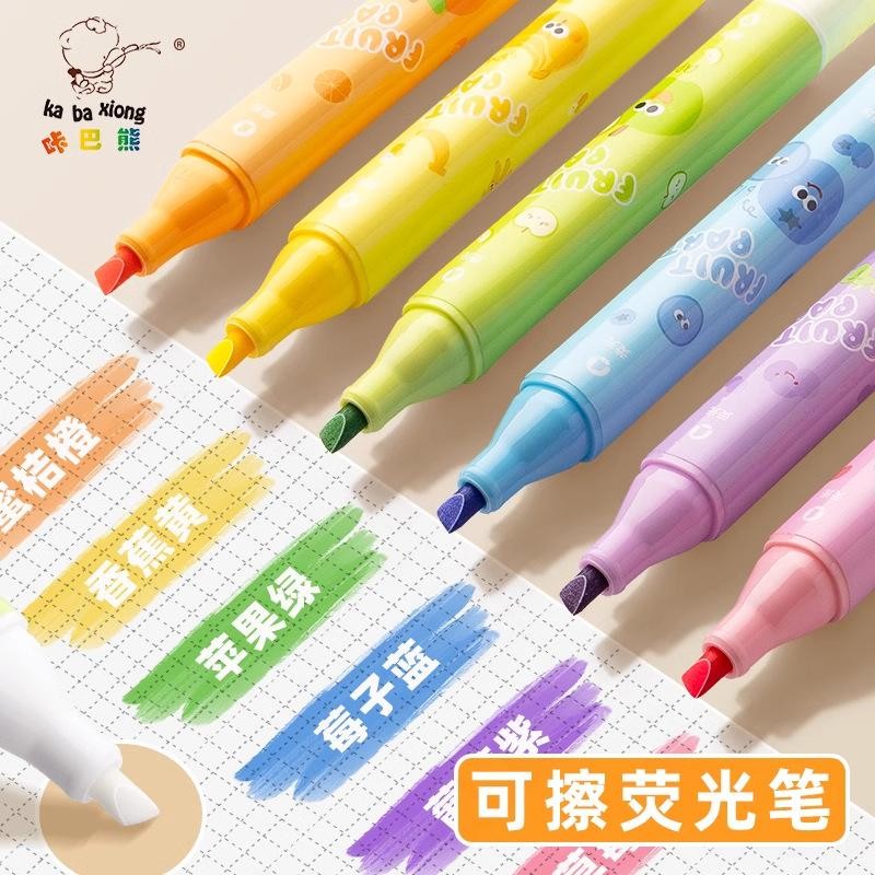 

Highlighter Set CARTOON PEN Edition Pastel Colours Isi 6 Pcs/ Pack