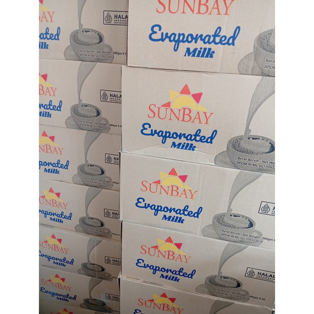

evaporasi sunbay 1 dus/evaporasi sunbay 1 karton / 24 kaleng khusus grab gosend
