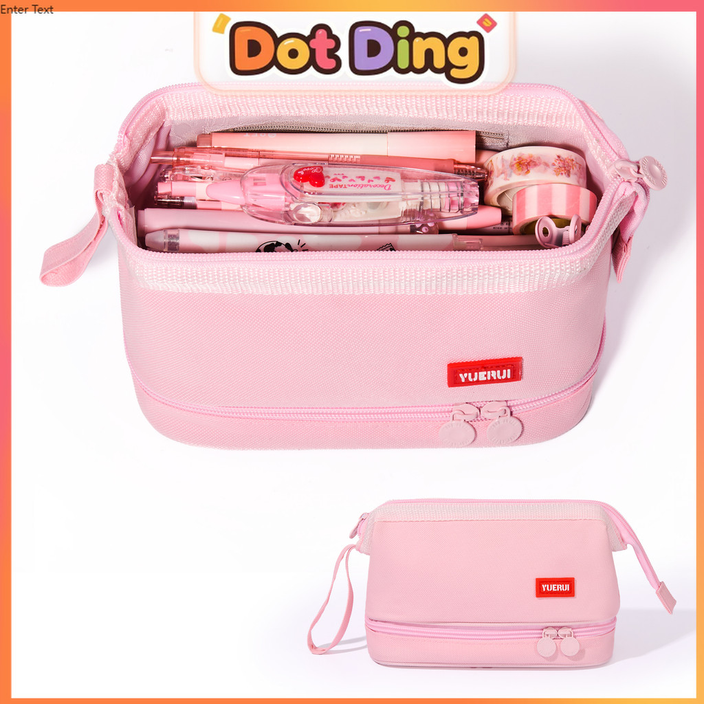 

[DOTDING]Tempat Pensil 2 Lapis Kapasitas Besar Kotak Alat Tulis Model Kapal Tema Macaron Tempat Pensil Minimalis Multifungsi Untuk Pelajar SMP SMA