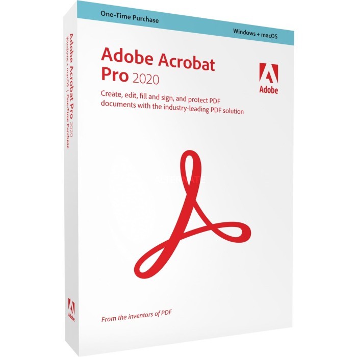 Adobe Acrobat Pro DC 2020 Win/Mac Original