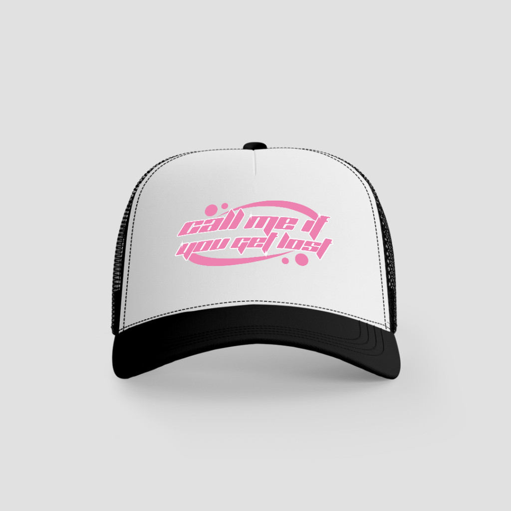 Topi Trucker Jaring - Call Me If You Get Lost