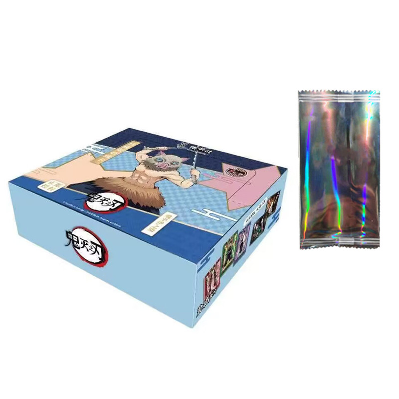 

Demon Slayer Cards Booster Box Collection Wholesale Playing Cards Games Board Party Kids Toys Mystery Pack