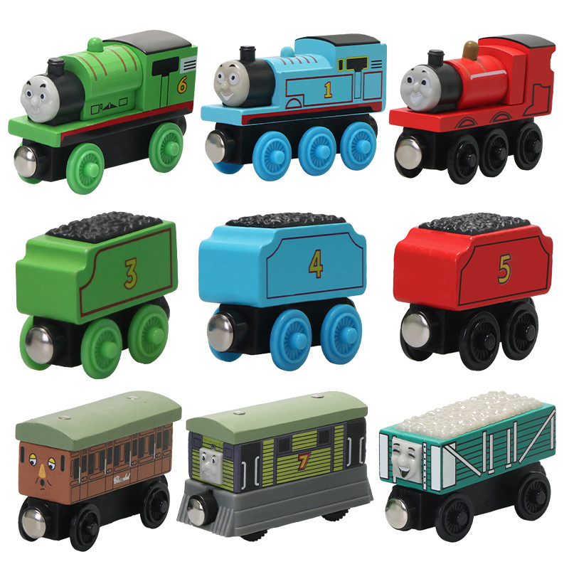 New Thomas and Friends Train Toys Diecast Alloy Wooden Toys Henry Toby Annle Skarloey Rickety Model 