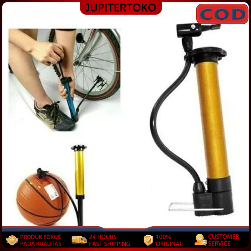 【Kecepatan】Pompa Angin Sepeda Mini / Pompa Angin Mini / Pompa Ban / Pompa Angin Mini Portable Pompa 