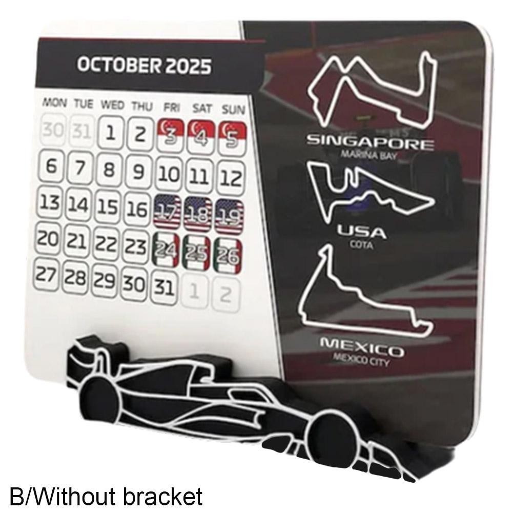

2025 Racing Calendar Desktop Calendar For Formula 1 Fans - Experience The Thrill Of Racing In Style Formula One Calendar