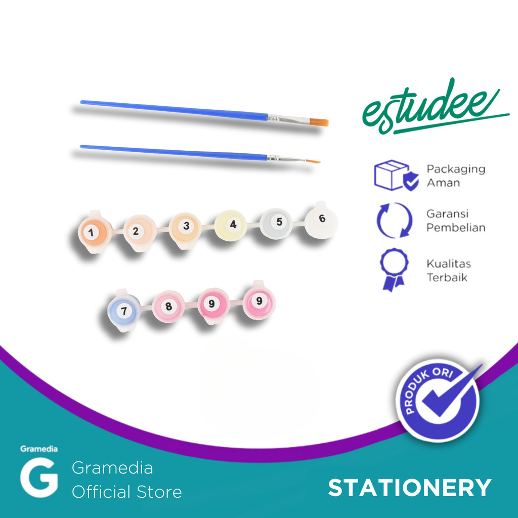 

Estudee Paint By Number 20x20 Ice Cream Gokko