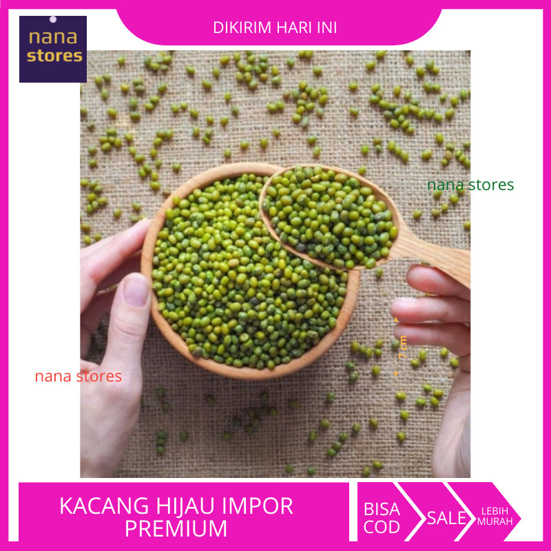 

Kacang Hijau 1 Kg Murah, Kacang Hijau Import, Kacang Ijo Mentah, Kacang Hijau Berkualitas