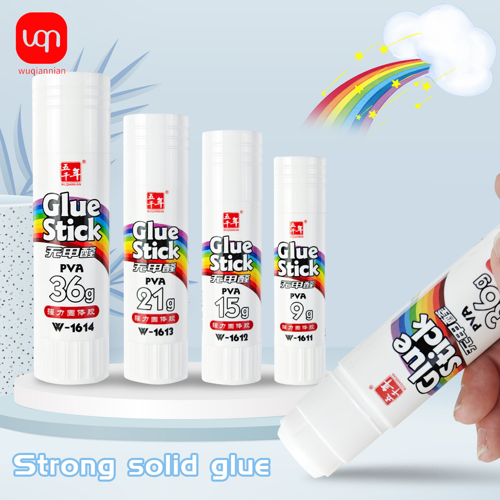 

WQN-1/12 PCS Transparent White Solid Glue Sticks Are Safe And Formaldehyde-Free DIY Handicraft Art Stationery Products