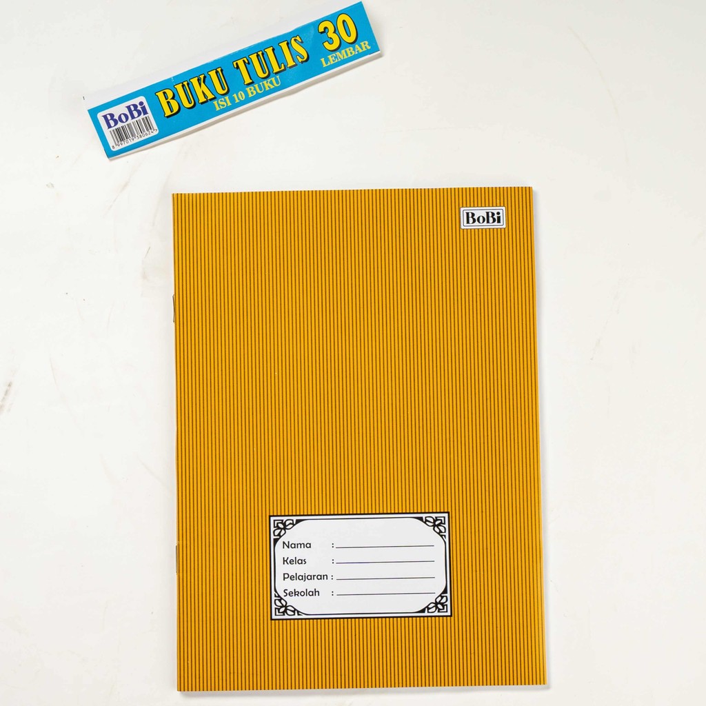 

Buku Tulis Bobi isi 30Lbr Motif Kraft / Coklat @ 10 Pcs