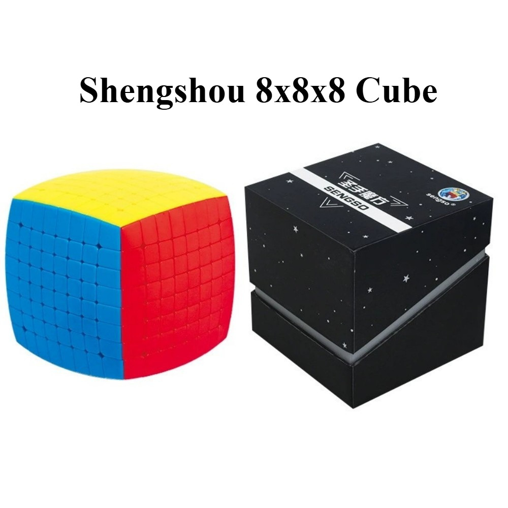 SengSo 8x8 Cube Shengshou 8x8x8 Magic Cube Puzzle Speed Cubes Magic Speed Cube Stickerless Puzzle Ki