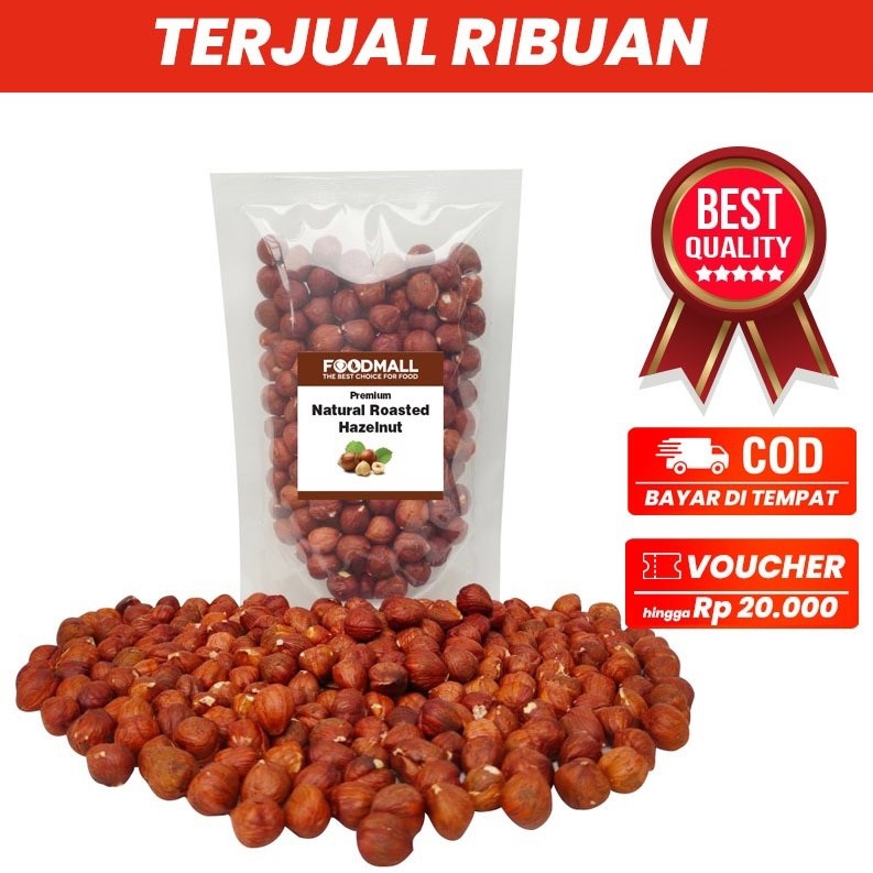 

Hazelnut Roasted / Kacang Hazelnut Panggang