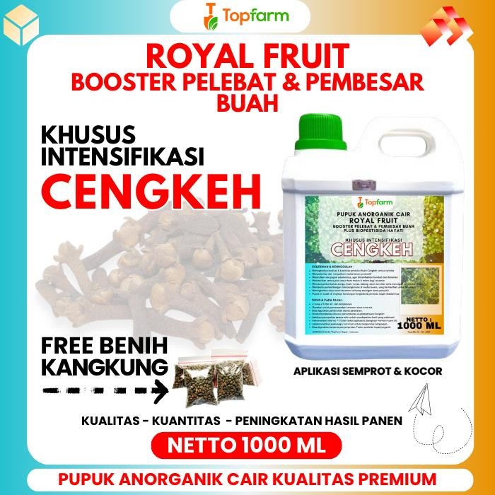 TERMURAH Pupuk Cengkeh / Booster Cengkeh / Pupuk Pelebat Cengkeh / Pupuk Pembesar Cengkeh / Pupuk Pe