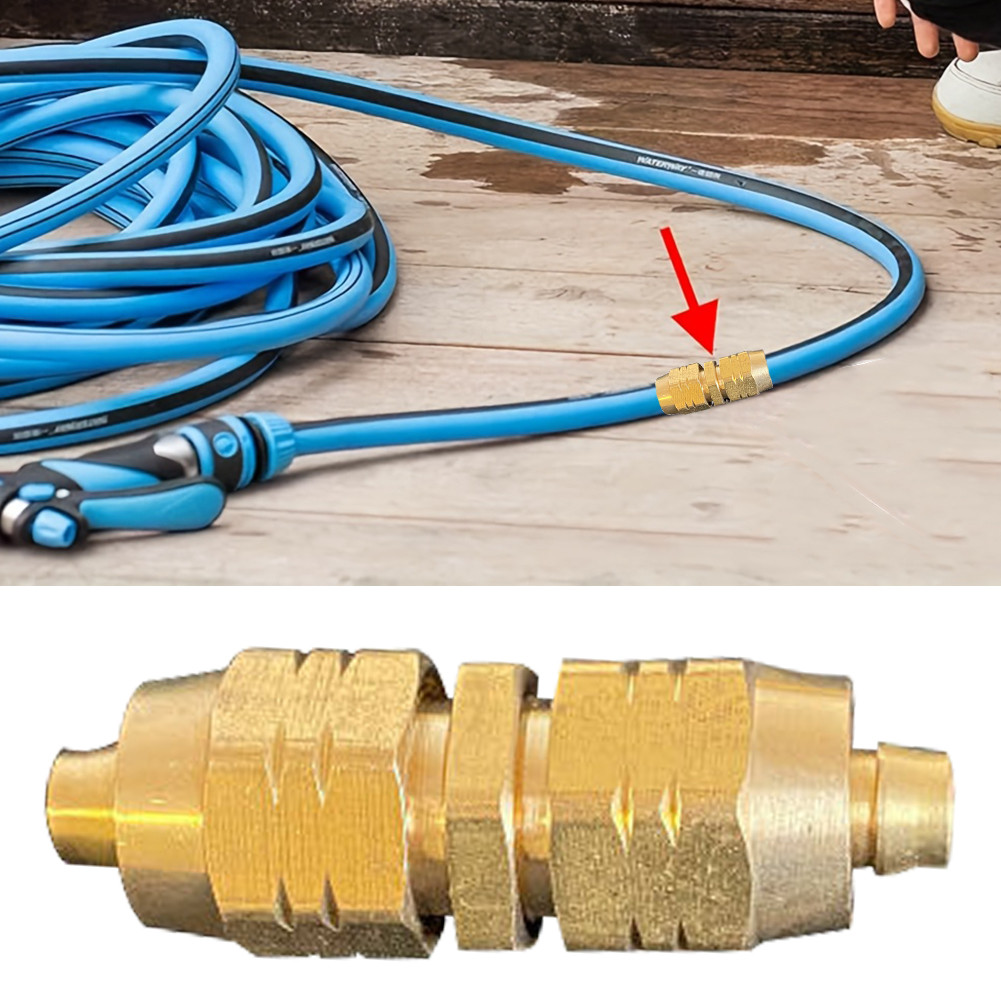 Sambungan selang Kuningan / Nepel Lurus kuningan / nepel selang / bahan kuningan super / Sambungan p