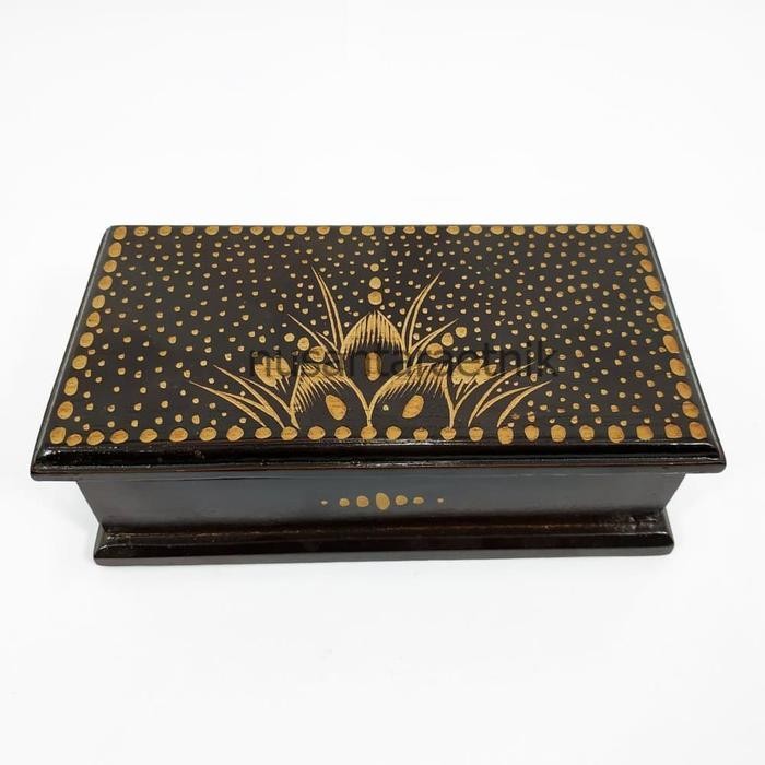 Box Kotak Kayu Jati Ukiran Cukit Tempat Perhiasan Pernak Pernik Pusaka